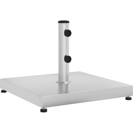 Pied de parasol Ø32/38/48 mm Mât 28 kg Carré