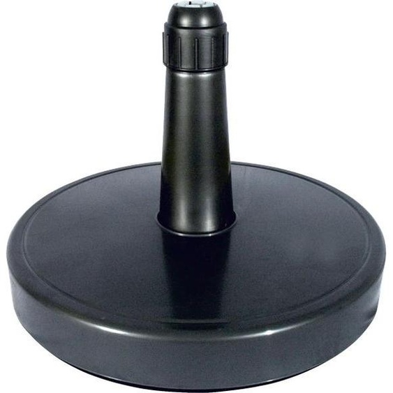 Pied de parasol - plastique - remplissable - 70-100 kg - anthracite - Ø28-62 mm