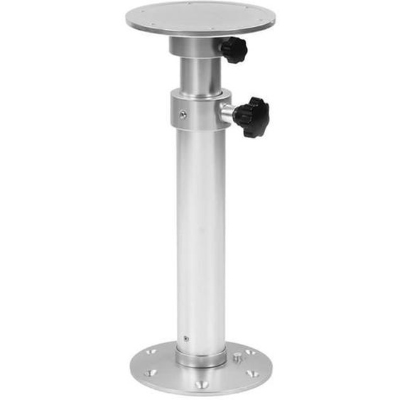 Pied de piédestal de table en alliage daluminium OMABETA - Réglable de 445 à 690 mm - Haute stabilité