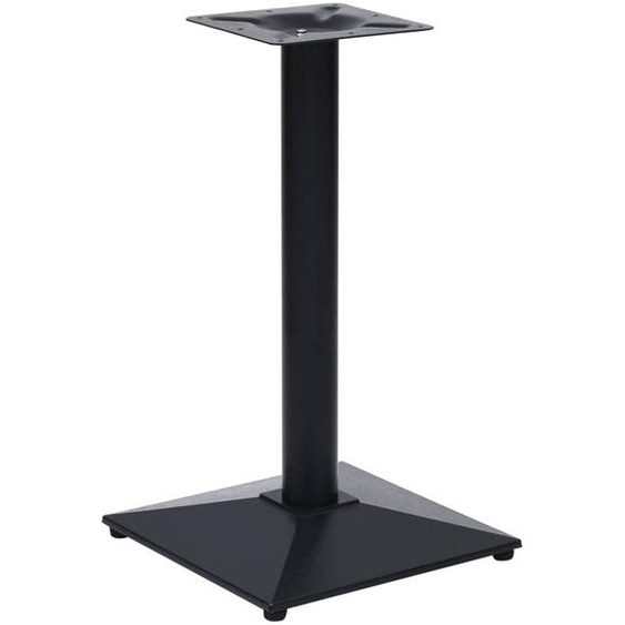 Pied de table de bistro noir 41x41x72 cm fonte