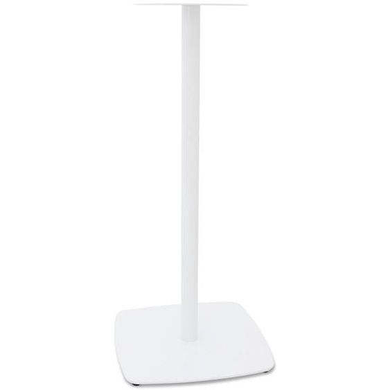 Pied de table DUNI 100 en métal blanc