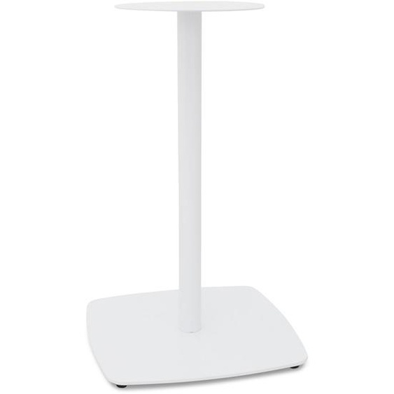 Pied de table DUNI 75 en métal blanc
