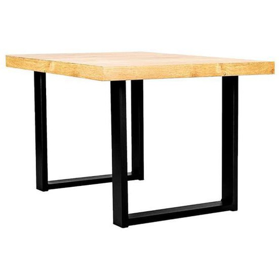 Pied de Table en Profilés dAcier OHMG - Largeur 60 cm x Hauteur 72 cm - Couleur Noir