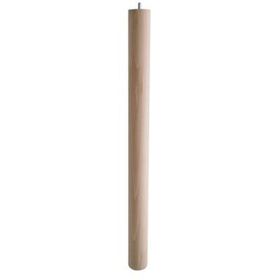 Pied de table haute bois H710 mm x D58 mm