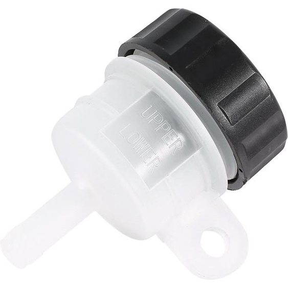 Pied stable Gobelet dhuile arrière, matériau ABS Réservoir de liquide Maître-cylindre Remplacement de moteur de haute qualité pour une moto sûre