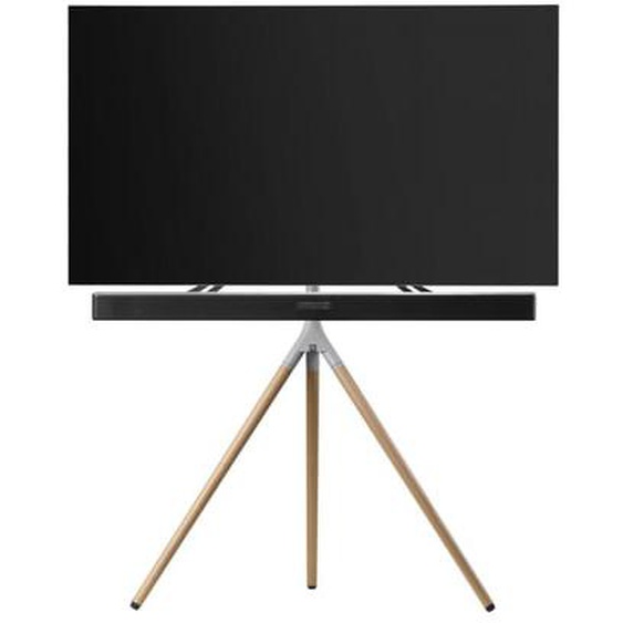 Pied TV Tripode Chene clair
