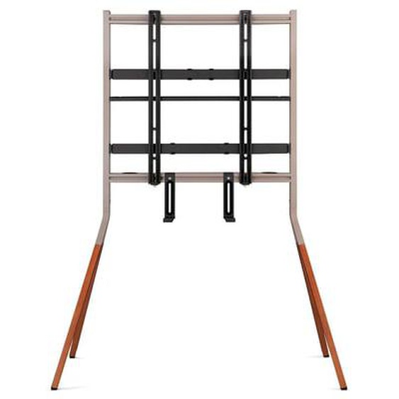 Pied TV WM7481 32-70 pouces noyer - métal doré