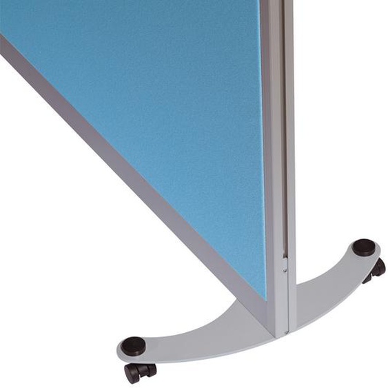 Pieds de stabilité pour cloison Koustic modèle roulettes - Lot de 2 pieds