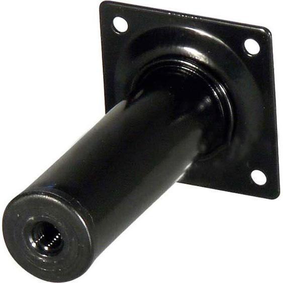 Pieds de table ib style® - Noir - 20 cm - Ø 30mm - avec vis de réglage - lot de 4