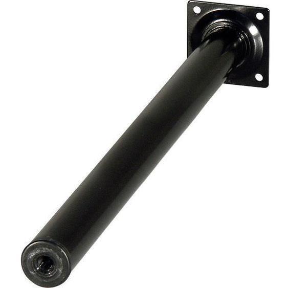 Pieds de table ib style® - Ø 30mm - Noir - 40 cm - avec vis de réglage - lot de 4