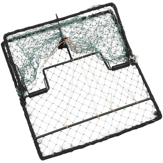 Piège à oiseaux vert 34x32 cm acier