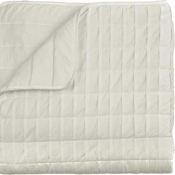 Pierre Cardin Couvre-lit bouti ondas - Lit 150 cm - Couleur Beige