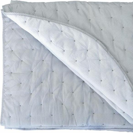 Pierre Cardin Couvre-lit bouti Triana - Lit 105 cm - Couleur Bleu