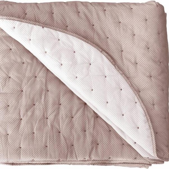 Pierre Cardin Couvre-lit bouti Triana - Lit 105 cm - Couleur Mauve