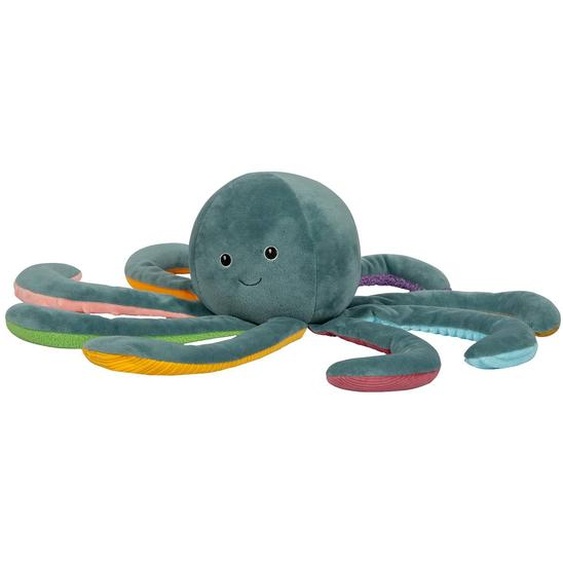 Pieuvre En Peluche Lestée 1,2 Kg Bleu