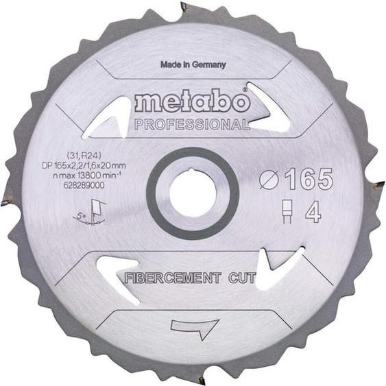 Pilový kotou 160x20 4DFZ 5° FibercementCutProf