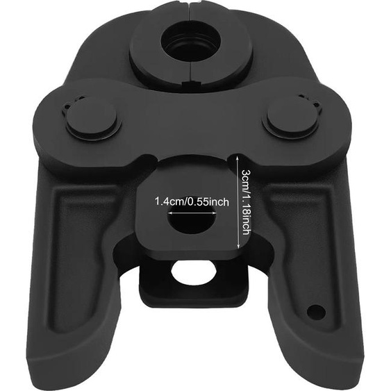 Pin pressé, design durable, large compatibilité, noir