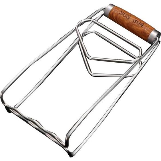 Pince à assiette antidérapante multifonctionnelle en acier inoxydable Pince à assiette résistante à la chaleur pour la cuisine