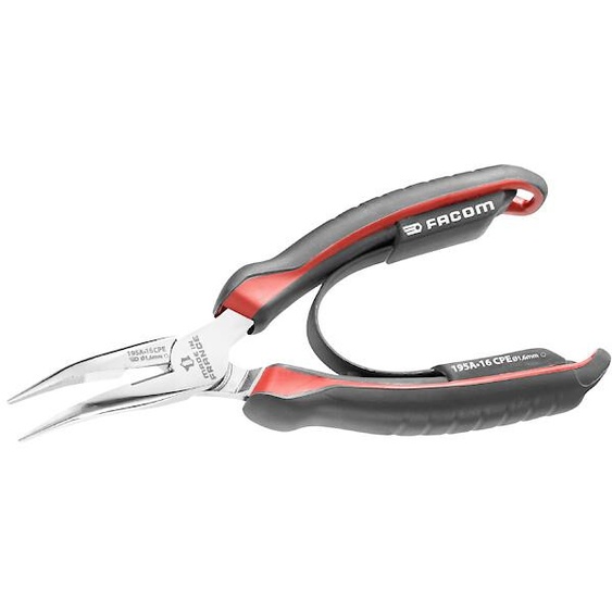 Pince à bec demi-rond 200 mm - FACOM - 195A.20CPE