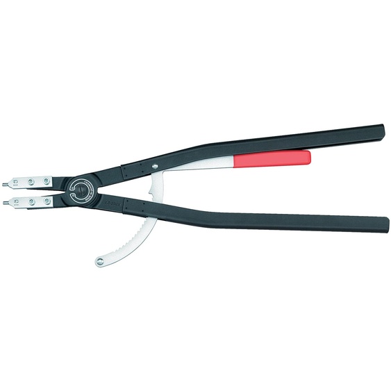 Pince à circlips, courbée, J 6, revêtement noir par poudrage, Knipex | 4003773024927