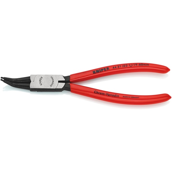 Pince à circlips J 22 pour alésages D.19-60mm KNIPEX