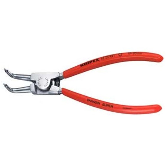 Pince à circlips Knipex DIN 5254 B longueur 125mm 90° Ø 3,0-10,0mm chrome extérieur - 46 23 A01