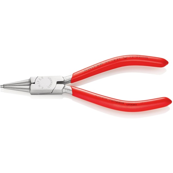 Pince à circlips Knipex DIN 5256 C L140mm Ø 12,0-25,0mm Chrome Revêtu de plastique - 44 13 J1