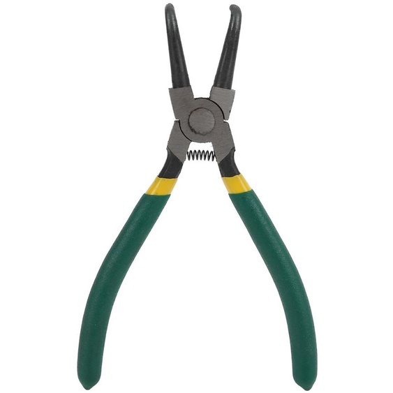 Pince à circlips, outil intérieur courbé, manche en acier à ressort, outil pour installer des circlips