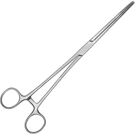 Pince à fourrage courbée 25 cm modèle stable