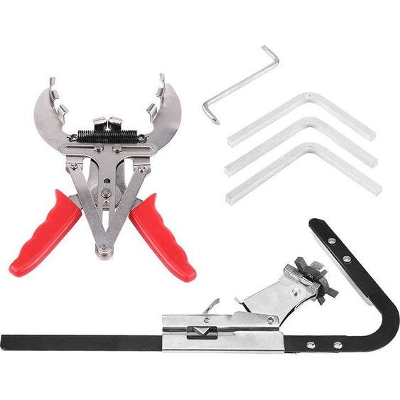 Pince à segments, inoxydable, sans dommage, retrait de linstallateur en acier allié, durable, avec boîte en plastique pour véhicules