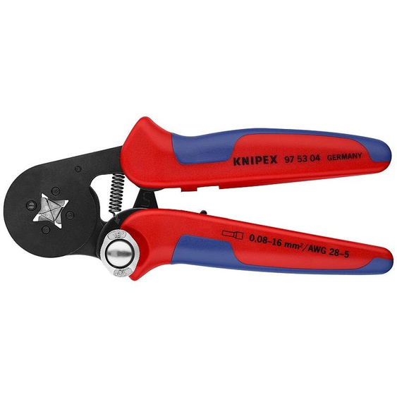 Pince à sertir auto-ajustable SERKAN 360° 205 mm KNIPEX  985905PB