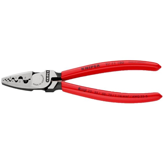 Pince à sertir pour embouts de câble 180mm - KNIPEX - 97 71 180