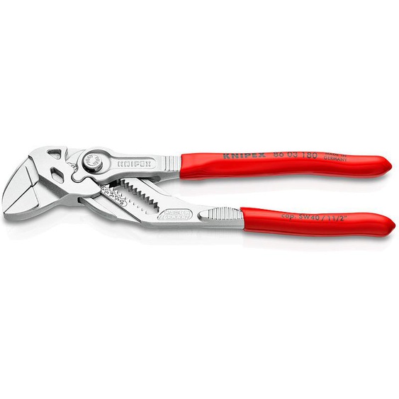 Pince-clé multiprise gainée capacité 250 x 52mm - KNIPEX - 8603250