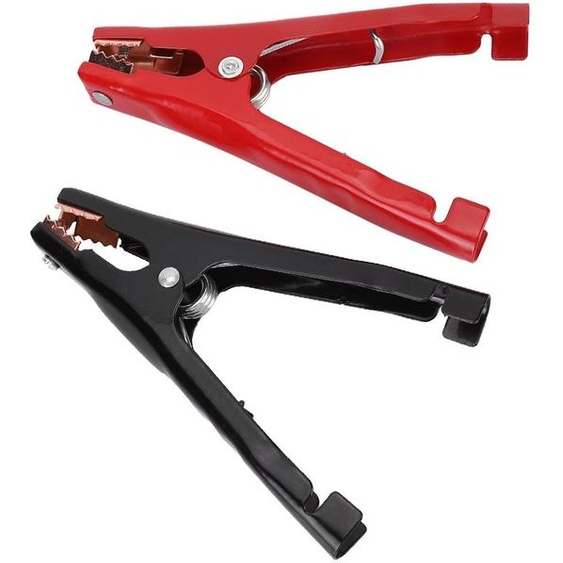 Pince crocodile isolante 500 A pour batterie de voiture, pour batteries 6 V et 12 V