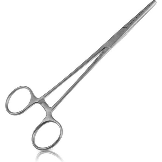 Pince - droite - longueur : 17,5 cm - acier inoxydable