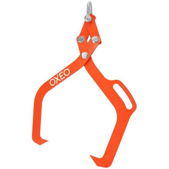 Oxeo - Pince forestière capacité 1000 kg - pour troncs max. 700 mm - Pince de levage 2 mandrins de serrage - Force 1 tonne - poignée