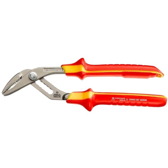 Pince multiprise isolée 1000V 250mm - FACOM - 180A.VE