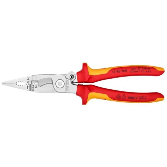Pince pour installations électriques 200 mm KNIPEX 13 96 200