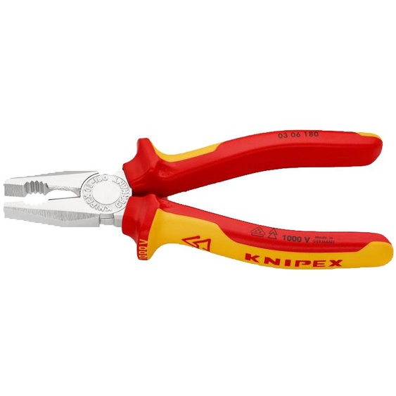 Pince universelle 1000V 180 mm KNIPEX 03 06 180