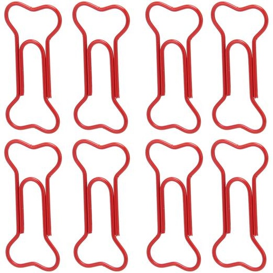 Pinces à papier en forme dos, pinces à papier en forme dos de chien, pinces à papier pour le bureau, pinces à papier pour les cahiers, signet en fil métallique, pinces pour lorganisation des documents