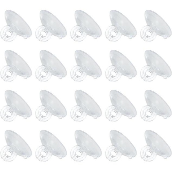 Pinces pour ventouses daquarium, 20 pièces, supports pour tuyaux de 5 mm, transparentes, pour aquariums
