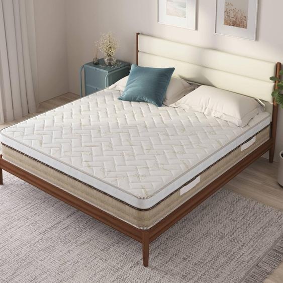 Pinecrest - Matelas Grand Lit, 190x120x25h cm Blanc, Rigidité 8/10