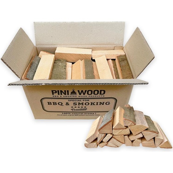 PINI 10 Kg Mini bois de chauffage hêtre 15 cm séché pour fours à pizza portables grills fours