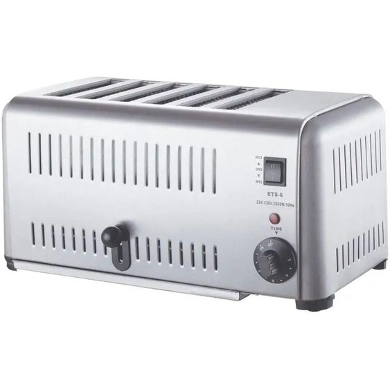 Pink Bunny Grille-pain commercial en acier inoxydable 304, chauffage à hamburger chinois, grille-pain à sandwich, machine à petit-déjeuner de cuisine, 4-6 pièces