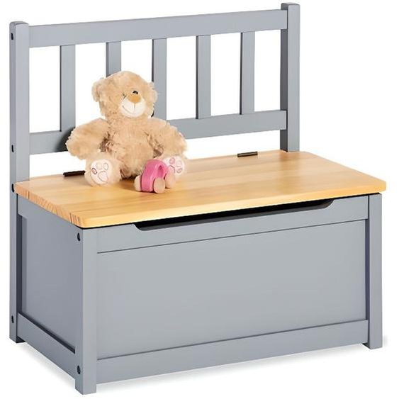 Coffre a jouets en bois