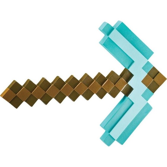 Pioche Minecraft 50 cm, outil durable pour la construction et lexploitation minière