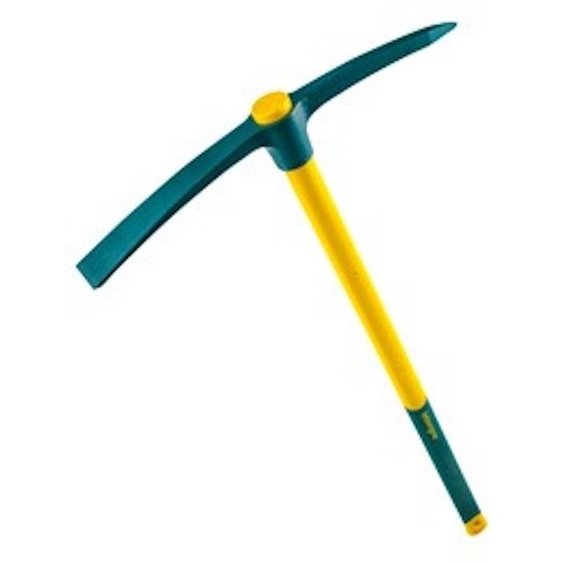 Pioche terrassier douille ronde Novagrip 2,5 kg - manche tri-matière pour sols très durs
