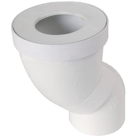 Pipe orientable de wc diamètre 100 joint 85/107 - NICOLL - 1PWOR