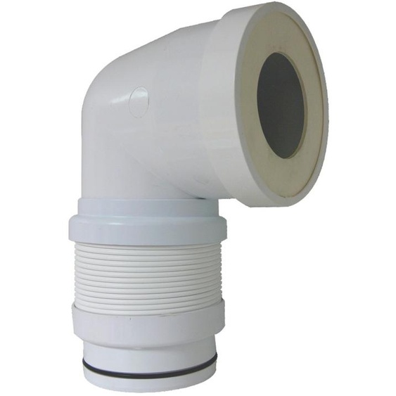 Pipe WC coudée extensible 190 à 390 mm Magic Pipe D.93/100 REGIPLAST ASPCE