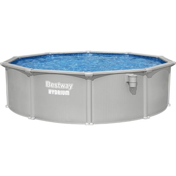 Piscine Bestway acier Hydrium - Ø 493 x H 122 cm (Filtre à sable)
